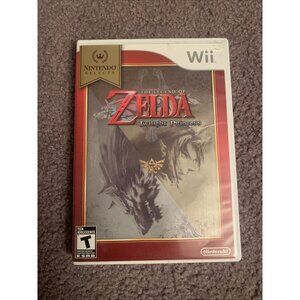 The Legend of Zelda: Twilight Princess (Wii) With Manual & Inserts